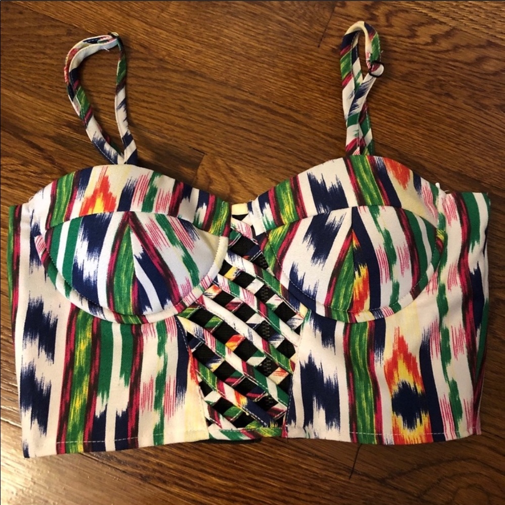 Bustier Crop Top